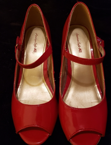 American Eagle AE Other - 🔷️$8/ea OR 3/$20🔷️AE Red Patent Dress heels